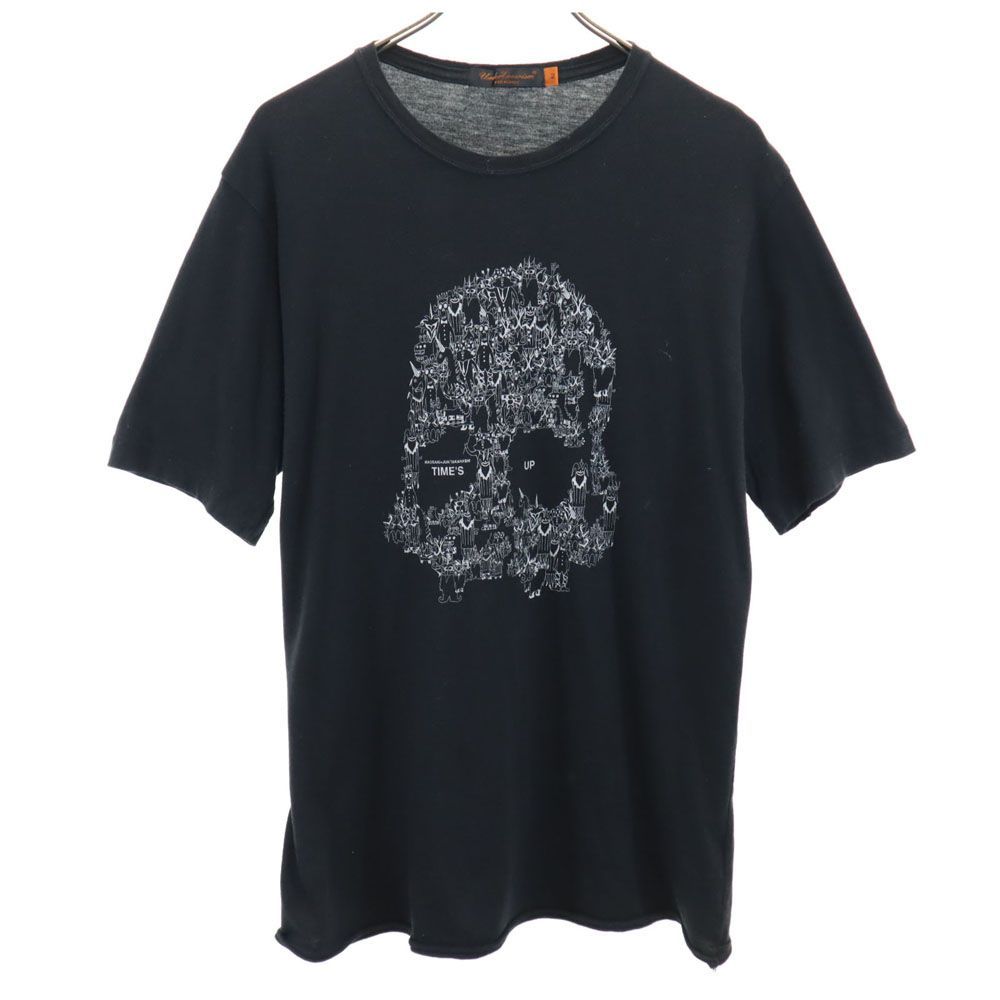 アンダーカバーイズム プリント 半袖 Tシャツ 2 ブラック系 UNDERCOVERISM メンズ 古着 【240411】 メール便可