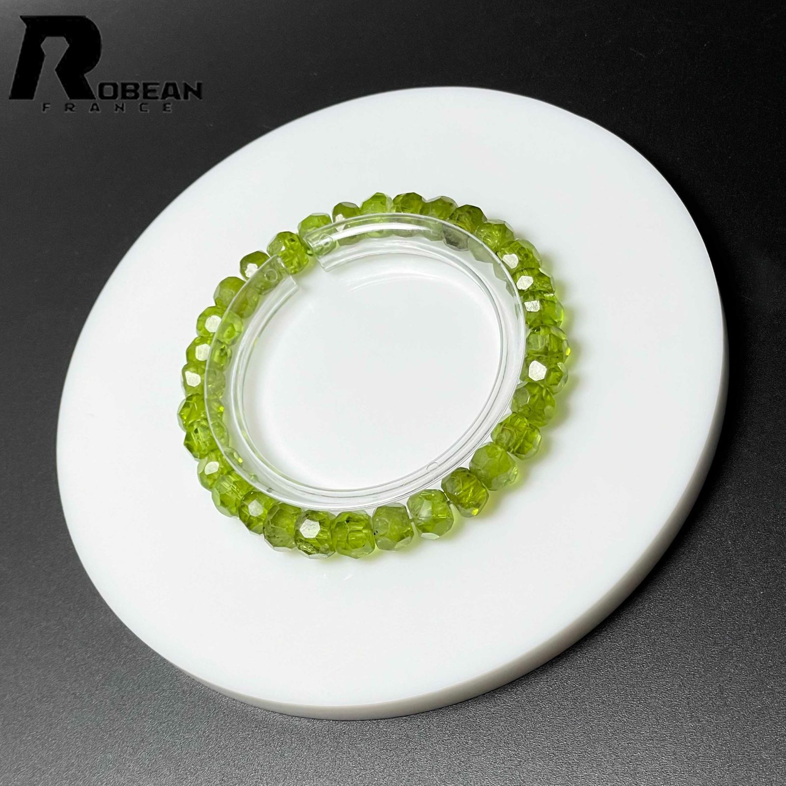 まいページ 逸品 EU製 定価22万円☆ROBEAN・グリーンペリドット☆パワーストーン