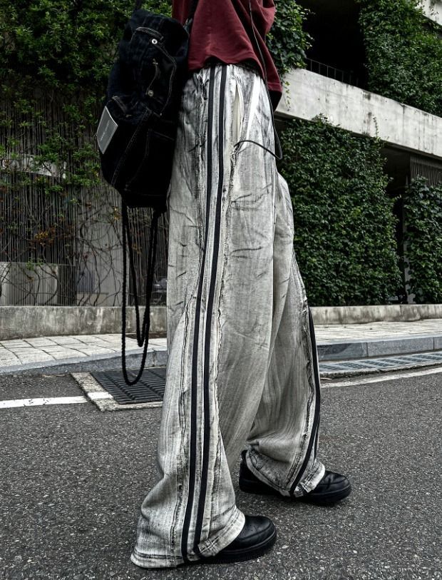 [COSYHARU公式]mud track wide pants 関税・送料込み COSYHARU コシハル 公式]マッドトラックワイドパンツ - メルカリ