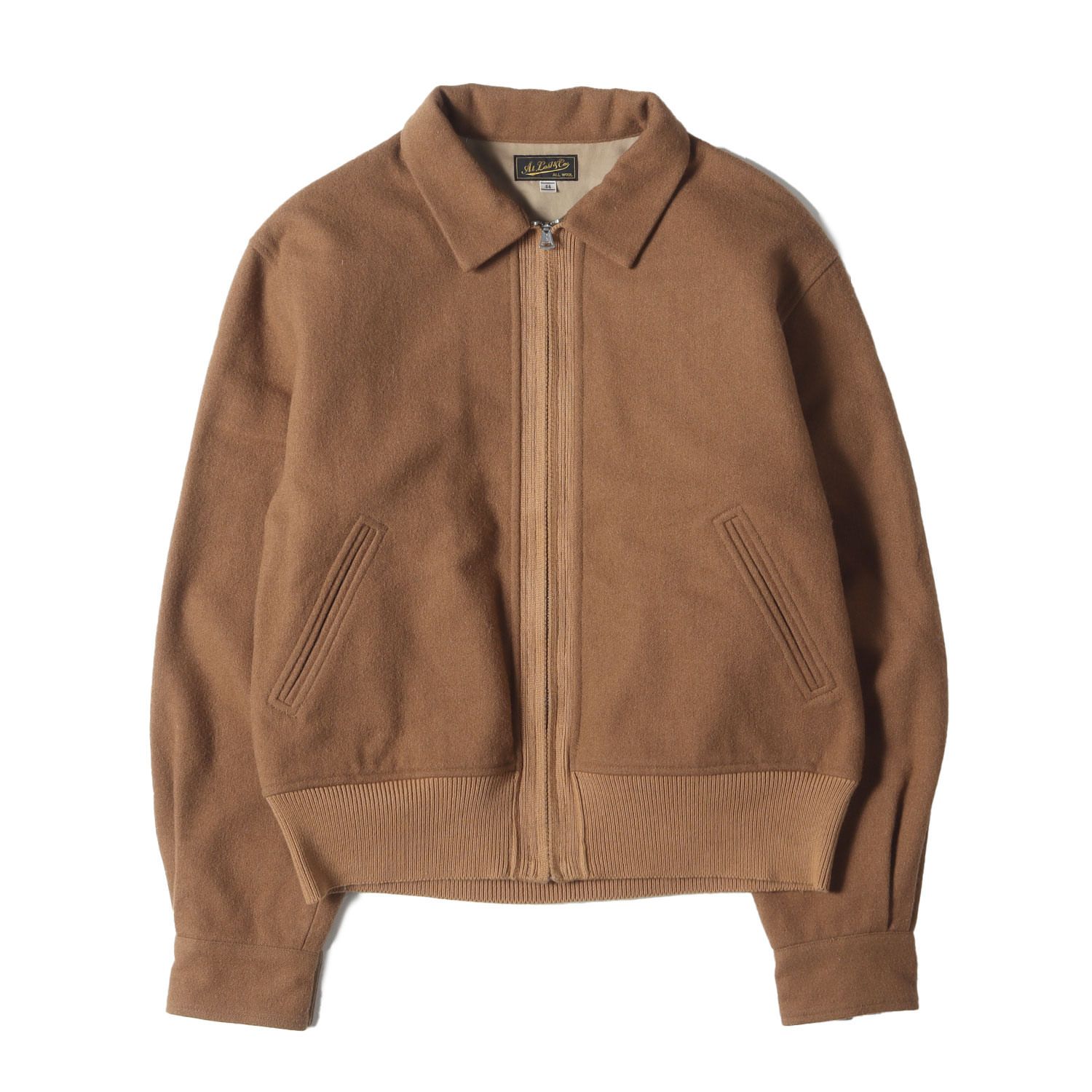 At LAST&CO アットラスト ジャケット サイズ:44 ウール スポーツ