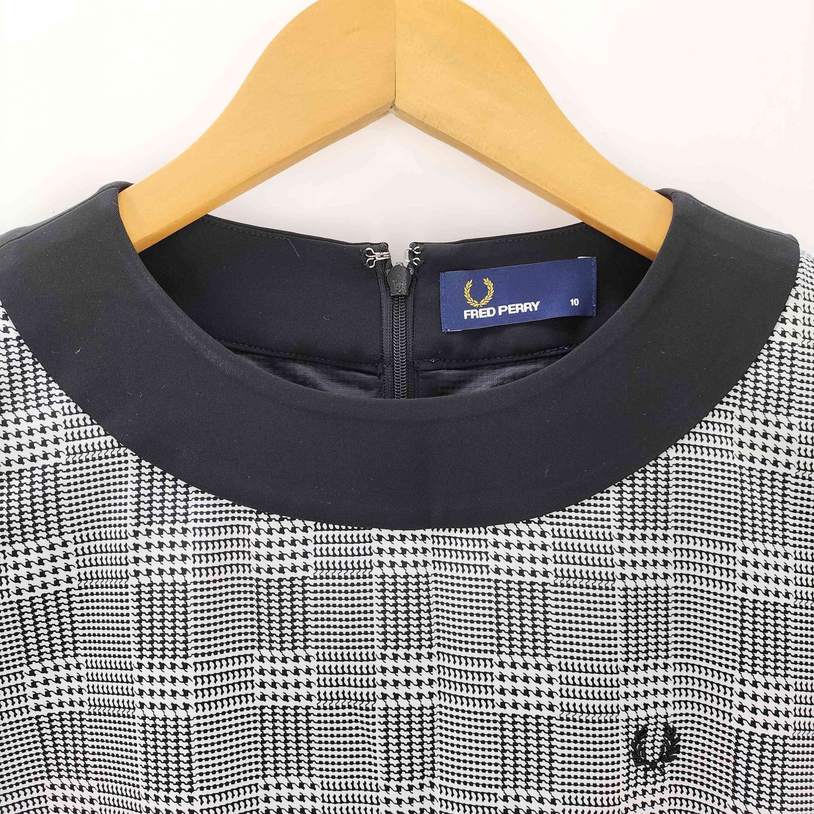 フレッドペリー FRED PERRY チェック柄ワンピース レディース 10