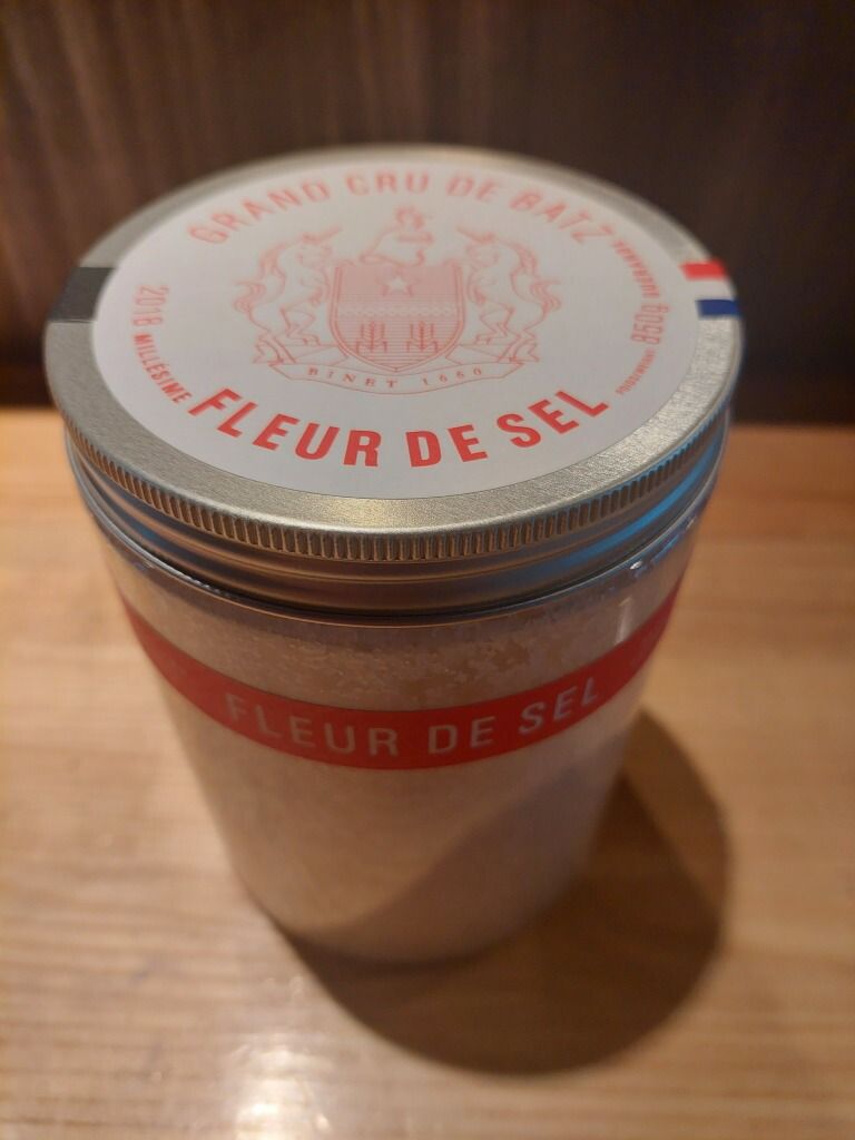 フランス ゲランド フルール ド セル 西の風 850g ビネ1660 高級塩