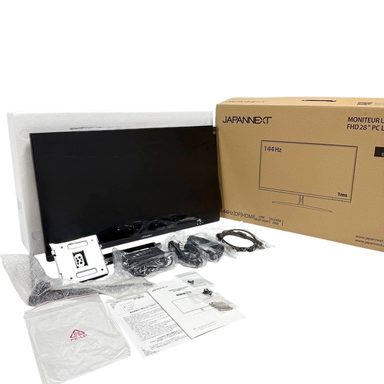 ☆未使用品 JAPANNEXT ジャパンネクスト JN-IPS28G144UHDR 28インチ 4K 