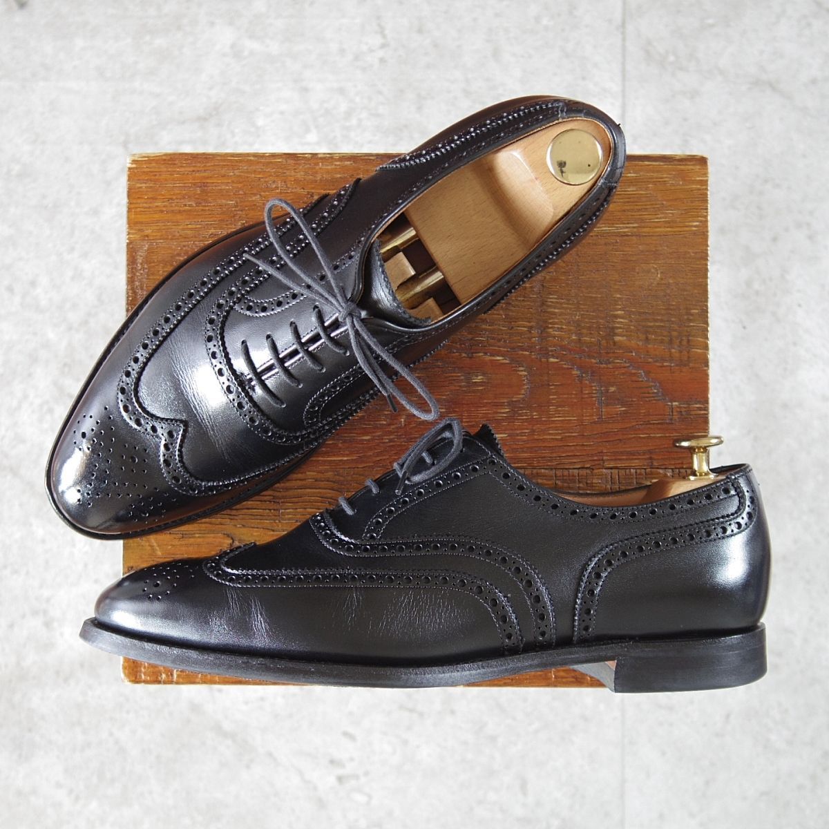 美品☆クロケット&ジョーンズ 7.5E【定価￥132,000-☆WESTGATE2