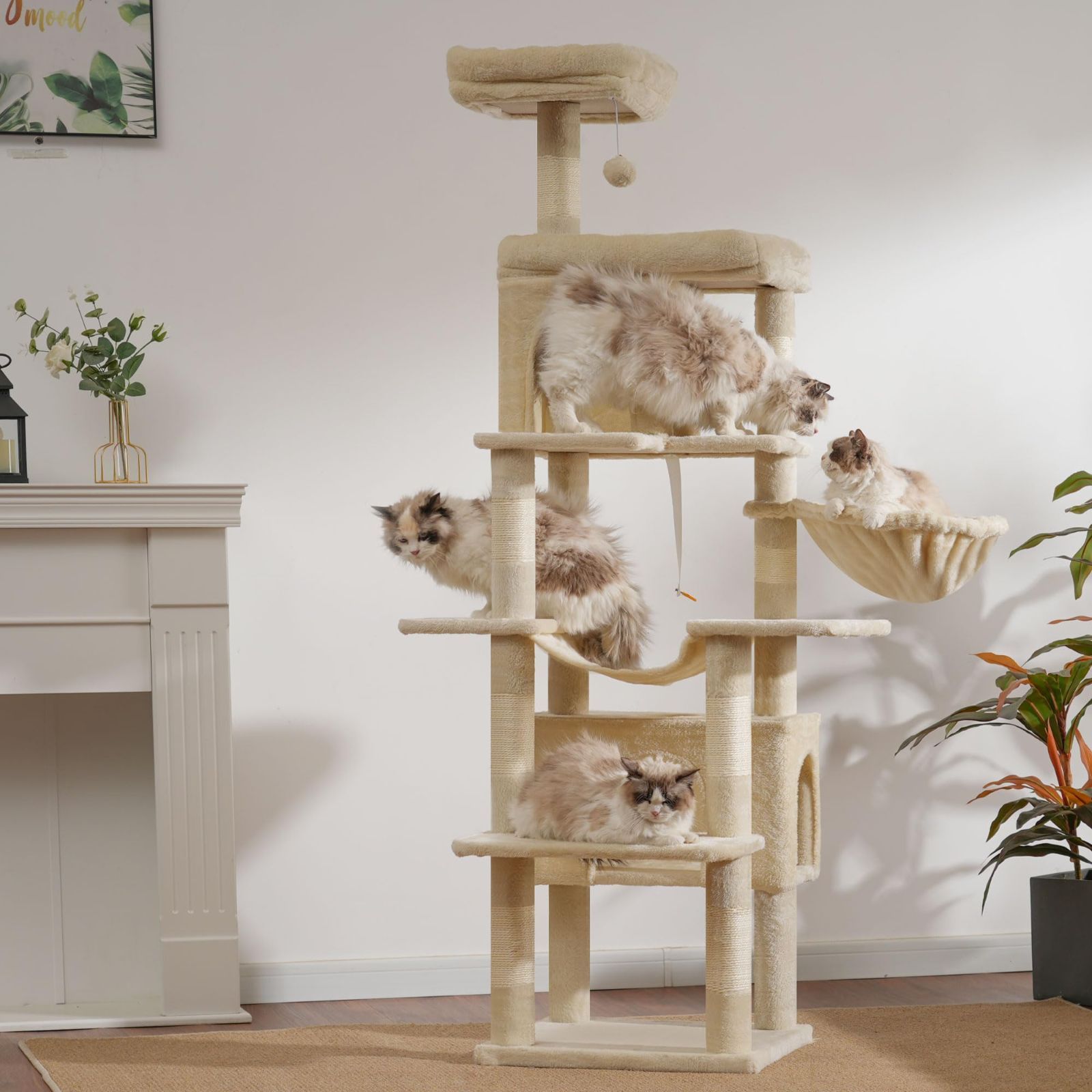 猫タワー 大型猫用