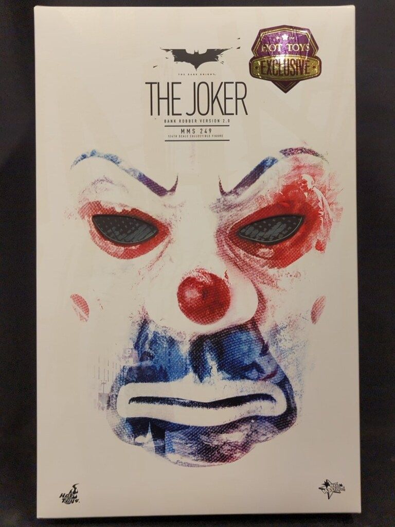 HOTTOYS MOVIE MASTERPIECE THE JOKER | BANK ROBBER VERSION 2.0 MMS249