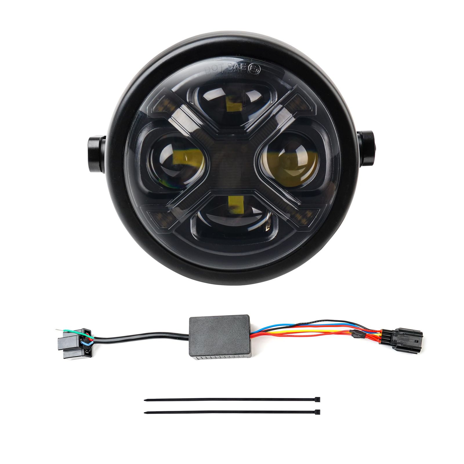 イエロー DRL ヘッドライト ハンターカブ CT125 LED 防水 防塵 【公式