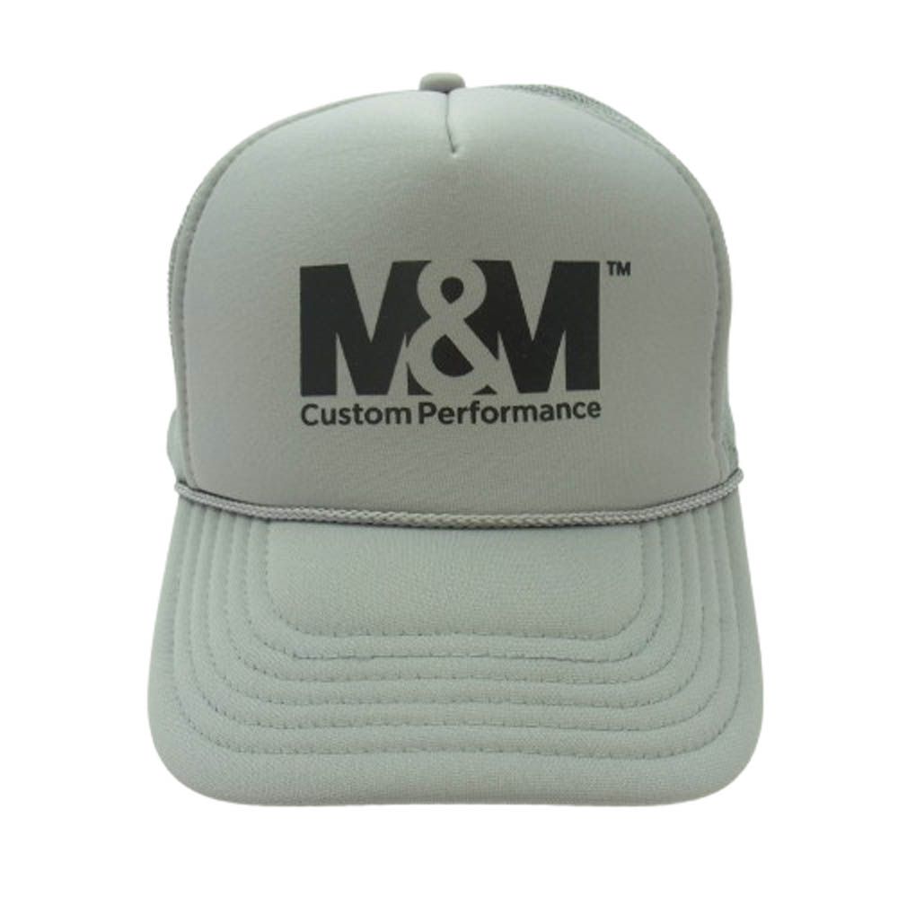 M&M エムアンドエム キャップ 美品 エムアンドエム M&M CUSTOM PERFORMANCE PERFORMANCE ロゴ