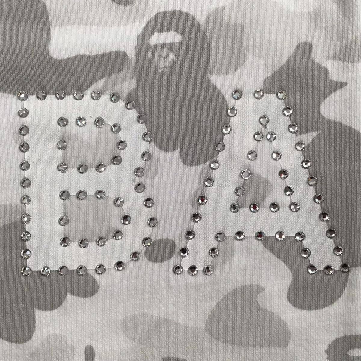 APE BAPE スワロフスキーラインストーンパーカーcamo 迷彩L