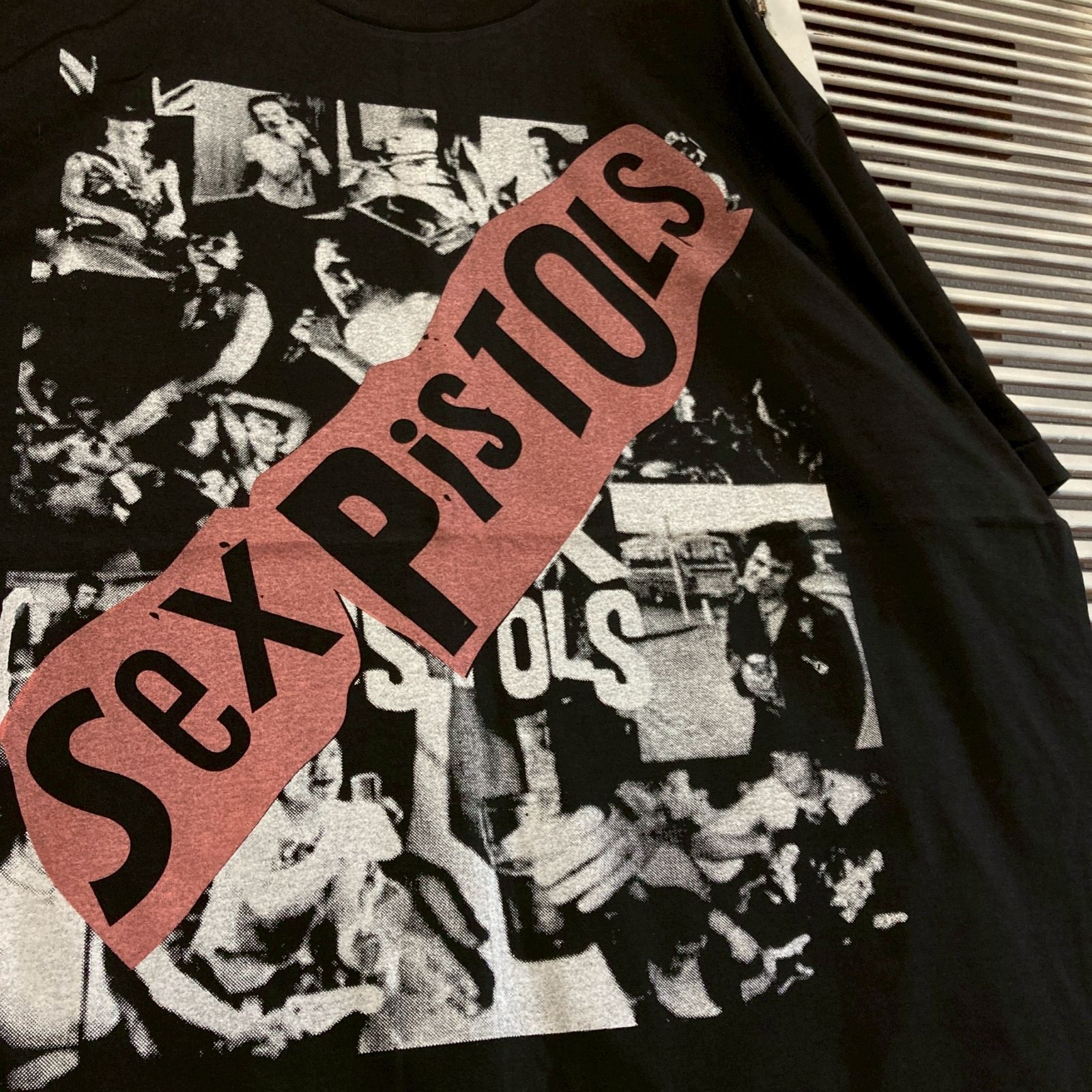 BGXU バンド Tシャツ ビンテージ 古着 USA製 黒 セックスピストルズ 