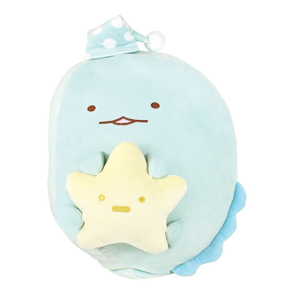とかげ  もっちりおやすみクッション キャラクター クッション くっしょん ぬいぐるみ 抱き枕 だきまくら もっちり おやすみ キャラ すみっコぐらし もっちりおやすみクッション かわいい 