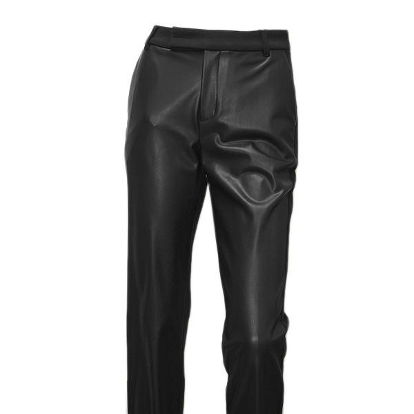 ムニタルプ MUNITALP レディース 秋冬 合皮×ニットパウダー裏起毛パンツ 005-75110 LLC-HASEGAWATOSO_COM