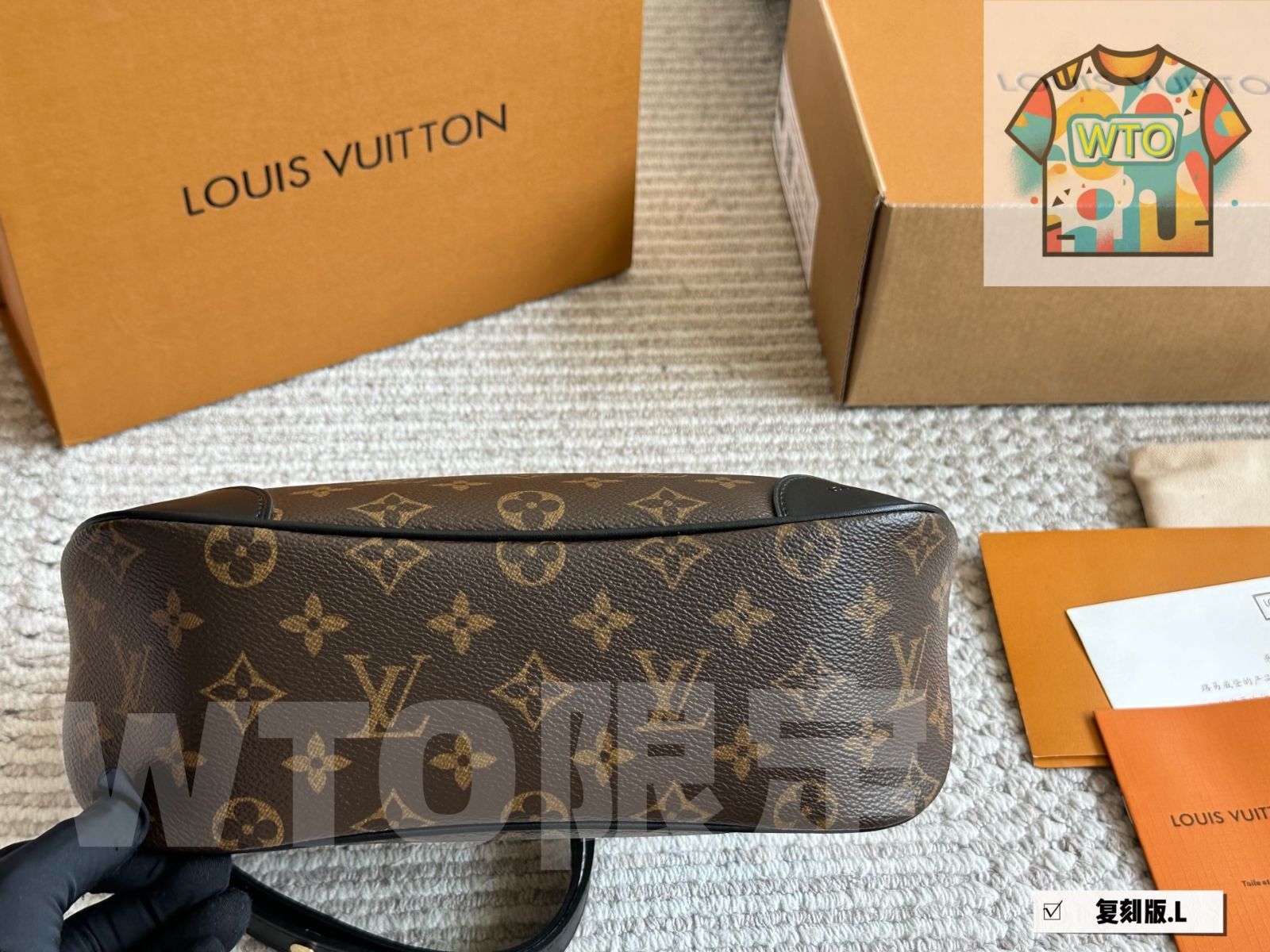 今日WTO】LV ルイ・ヴィトン ブーローニュ シリーズ ケース付き