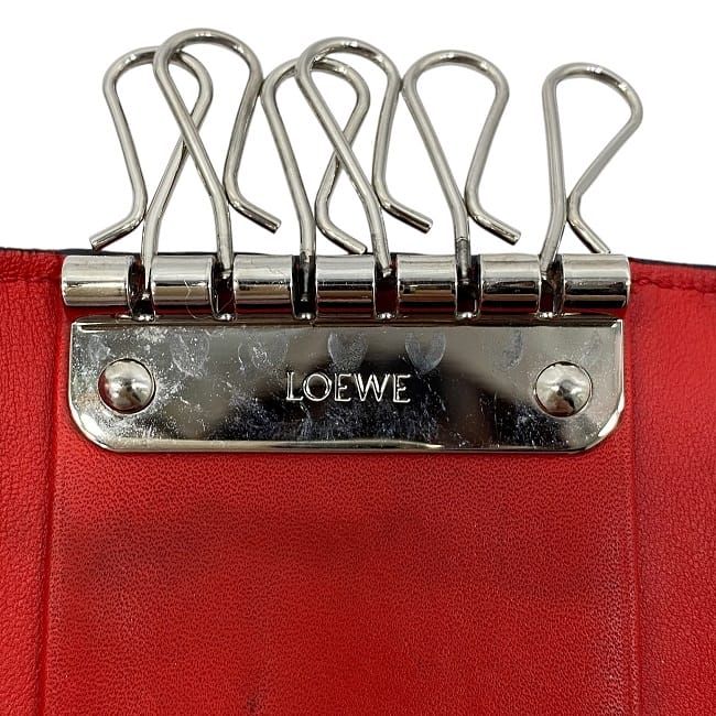 LOEWE 6連 キーケース 中古・古着通販】LOEWE (ロエベ) アナグラム6連