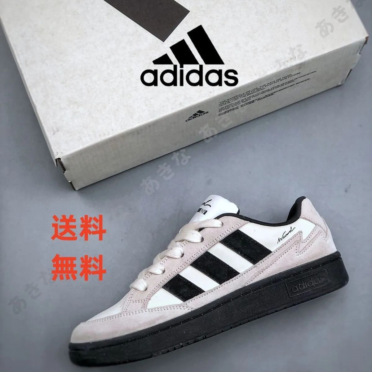 アディダスAdidas CARD レジャーと快適さ メンズ＆レディース運動靴 白グレー黒【並行輸入品】