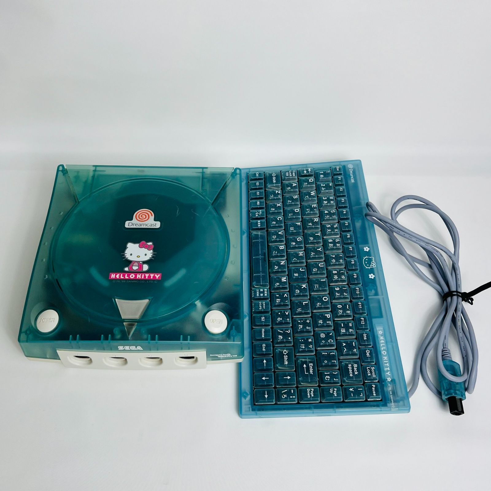 DREAMCAST ドリームキャスト SEGA 本体 ハローキティ スケルトン