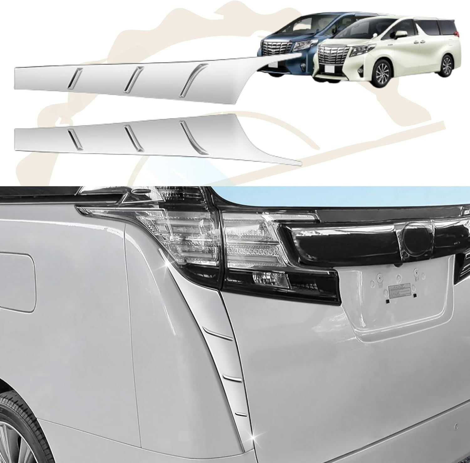 30系アルファード/ヴェルファイア リアバンパー トヨタ30アルファード