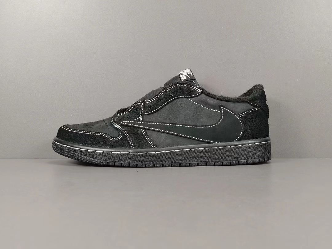 Travis Scott x Air Jordan 1 Low OG SP 'Black Phantom' DO5442-001