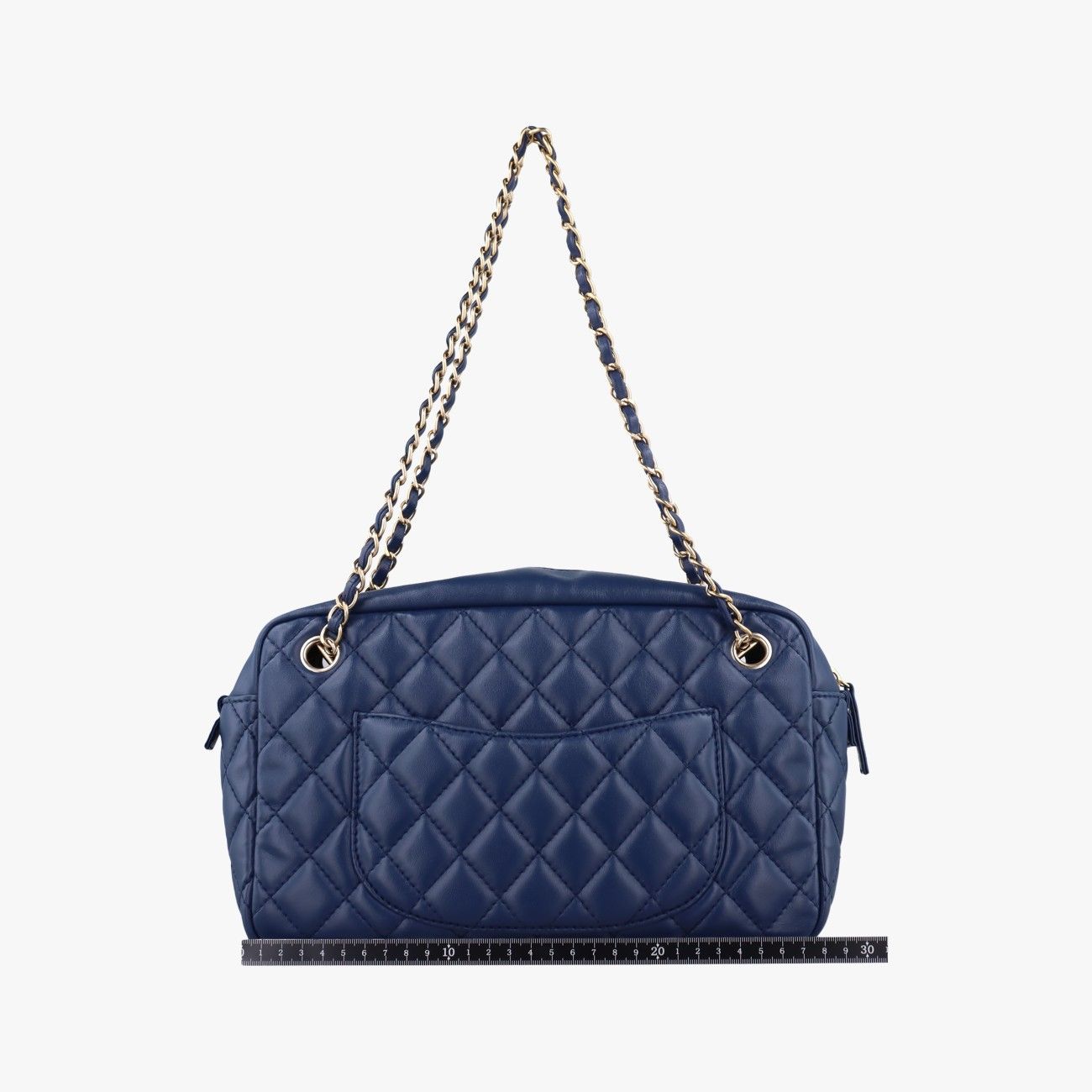 シャネルChanel2.55 マトラッセブルーラムスキンA4665812893457