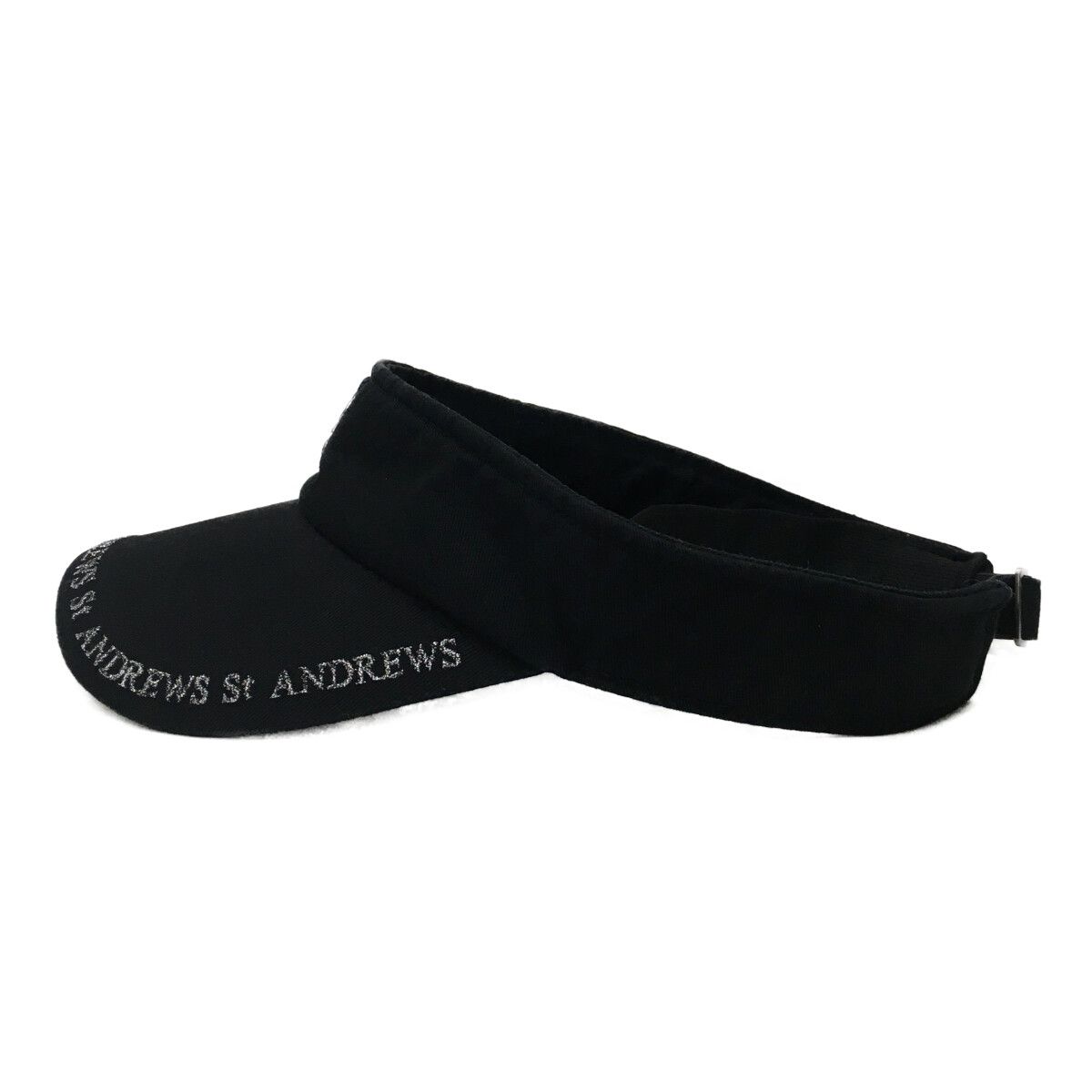 St ANDREWS ブラック バイザー フリーサイズ St ANDREWS ブラック バイザー フリーサイズ - メルカリ