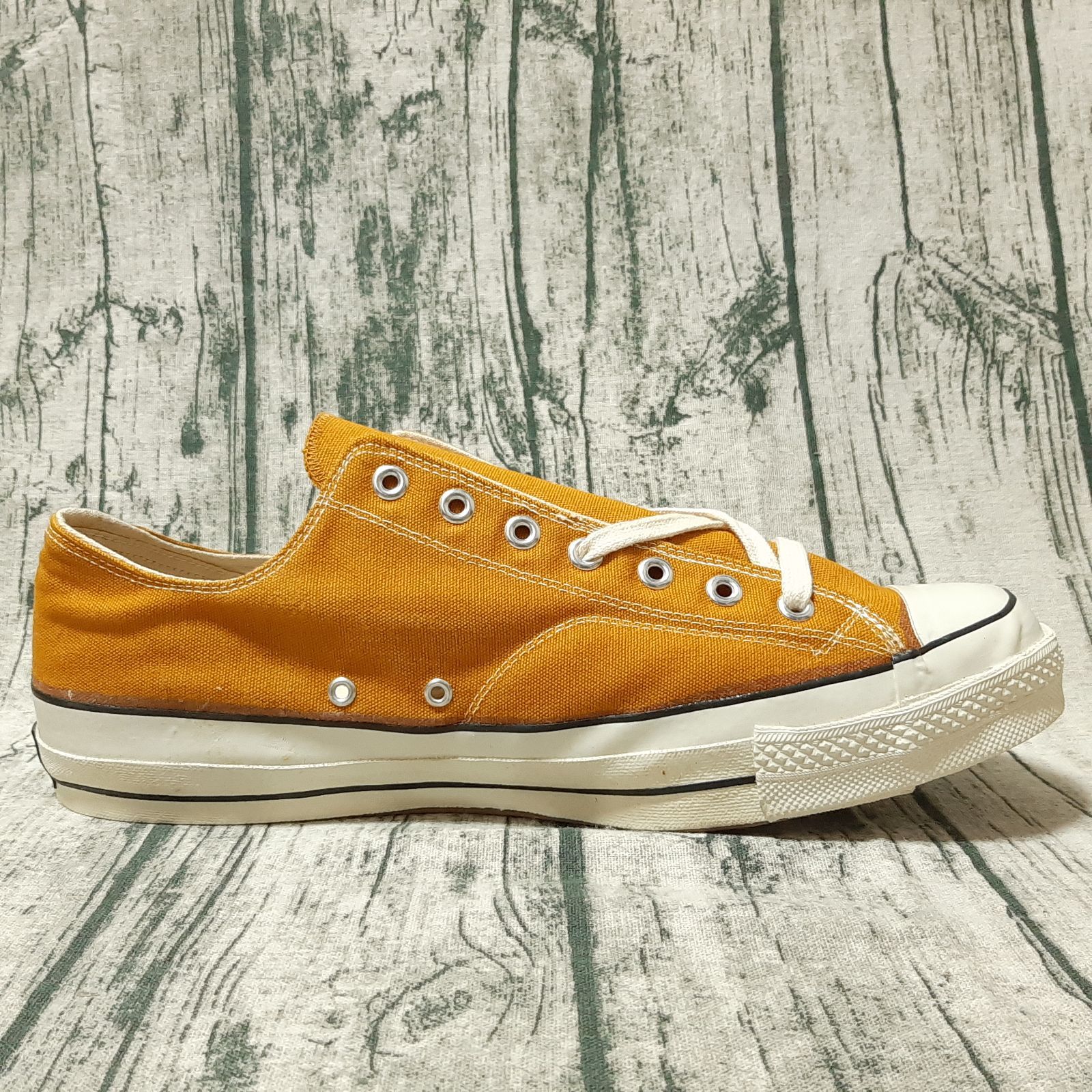コンバース　70's チャックテイラー　激レア　size9 カラシ　マスタード コンバース70's チャックテイラー激レアsize9 カラシマスタード