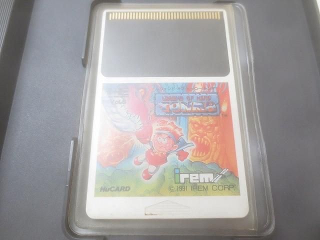  品 ゲーム NEC PCエンジン ソフト Huカード レジェンド オブ ヒーロー トンマ 説明書付き ソフト(パッケージ版) Nintendo Switch