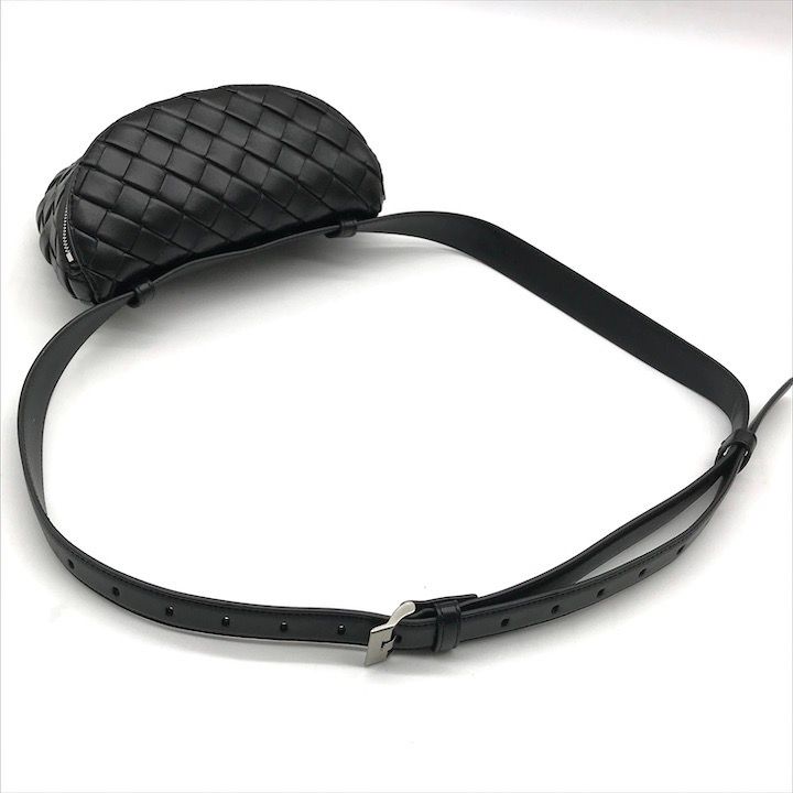 未使用保管品 BOTTEGA VENETA ボッテガ イントレチャート ベルトバッグ