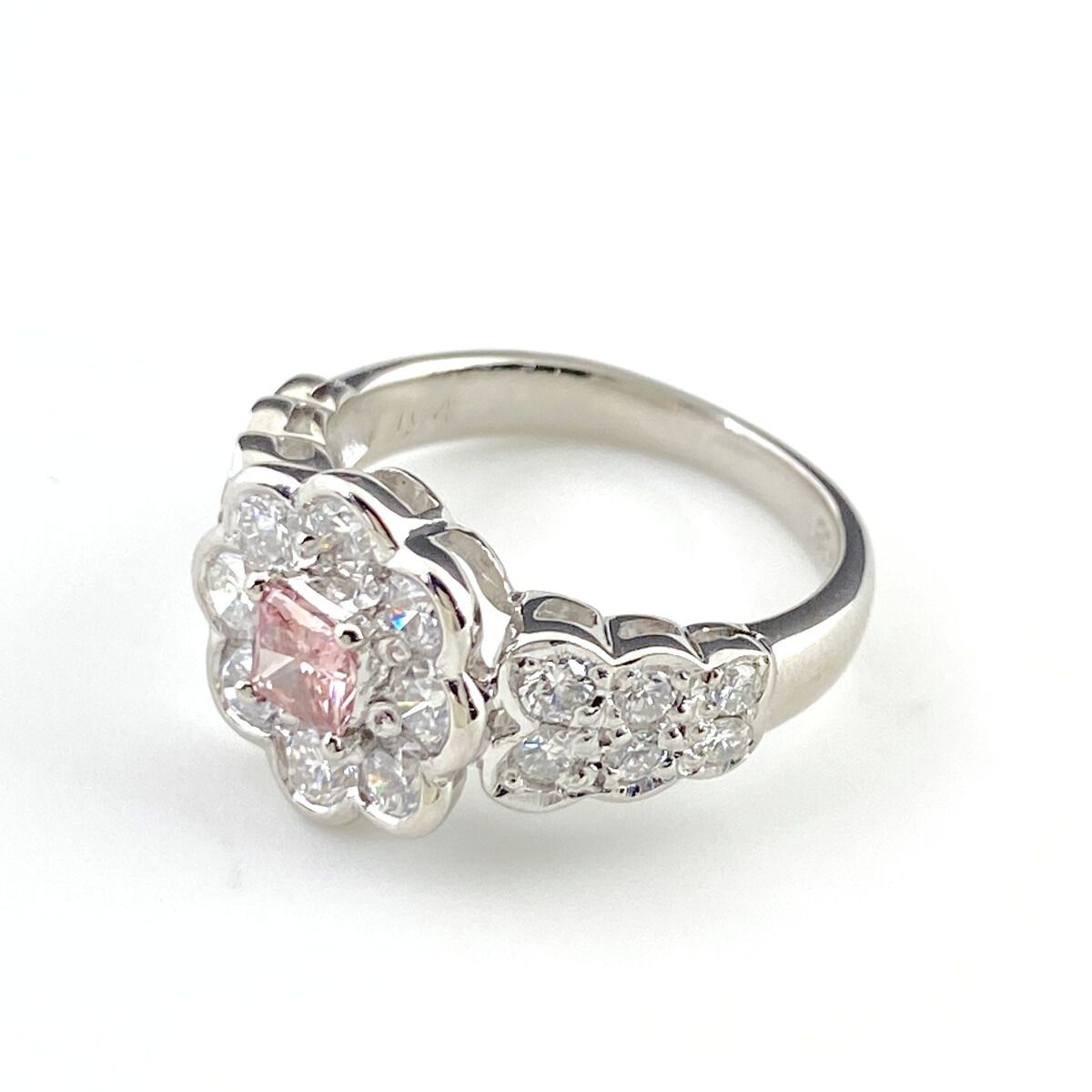 ダイヤモンド デザインリング プラチナ 指輪 メレダイヤ リング 9号 Pt900 ダイヤモンド レディース USTAUSTRALIA_COM_AU