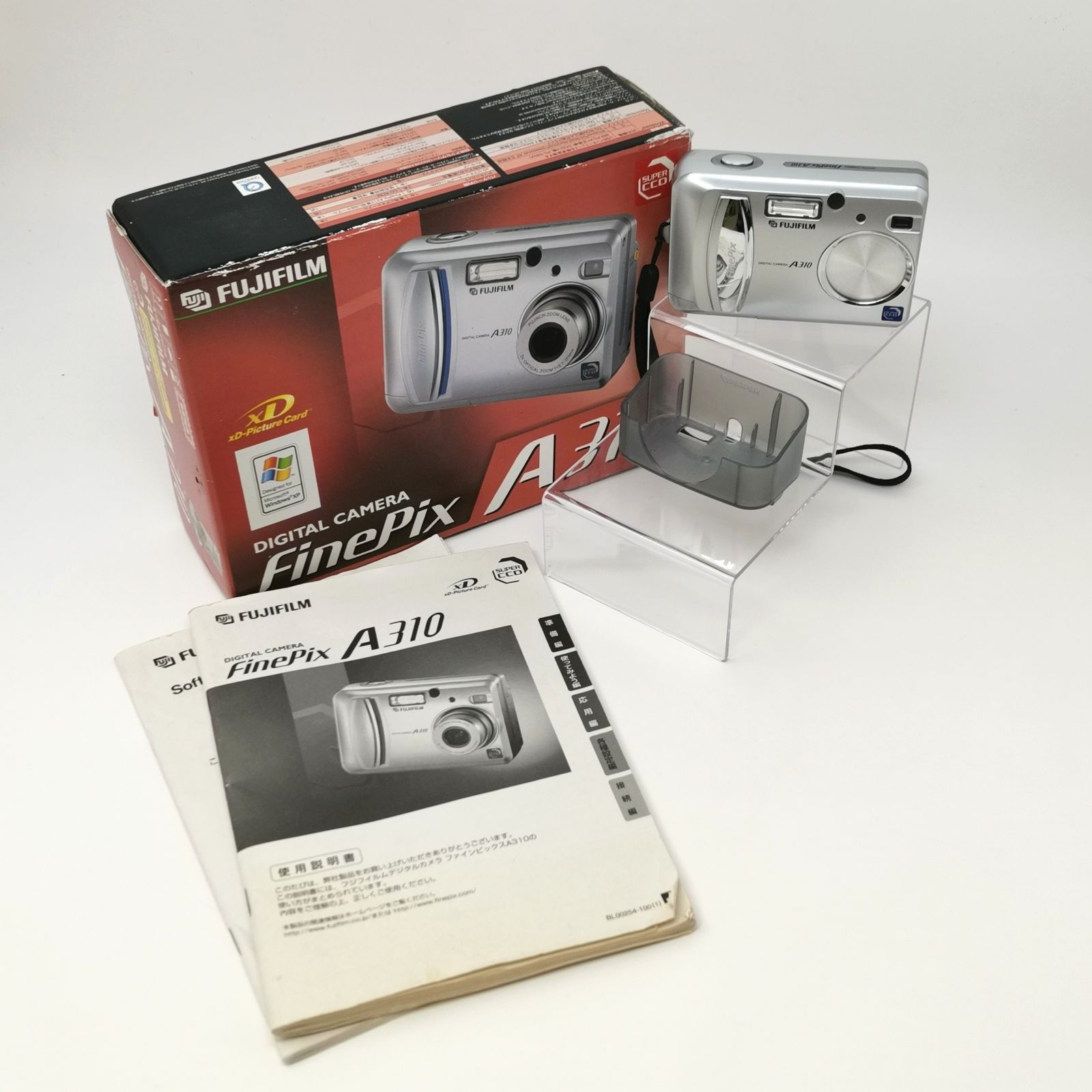 フジフィルム FinePix A310シルバー 箱あり 使用説明書あり 電池
