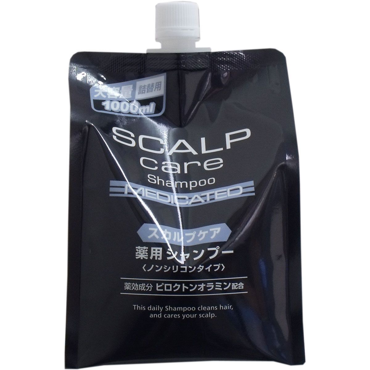 6セット スカルプケア 薬用シャンプー ノンシリコンタイプ 大容量 詰替用 １０００ｍL