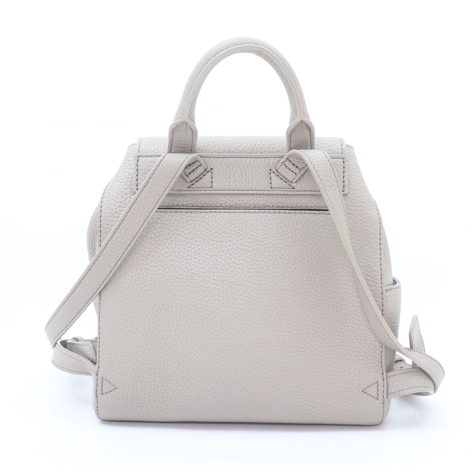 美品　トリーバーチ　リュック　バックパック　レザー　デカロゴ　タッセル　ブラック TORY BURCH トリーバーチ バッグ リュック タッセル付 レザー