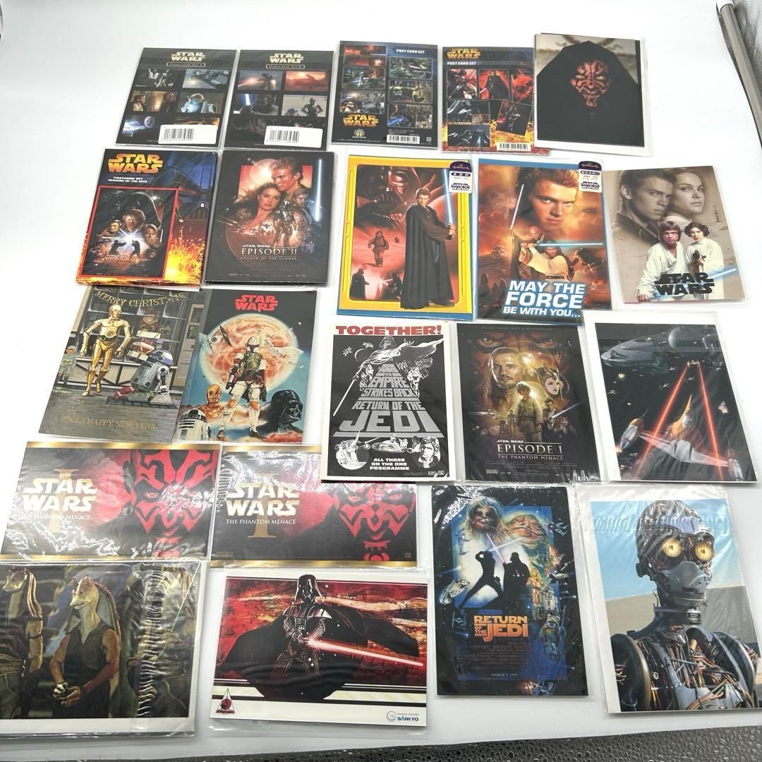 当時もの STAR WARS ポストカード episode1 2 3