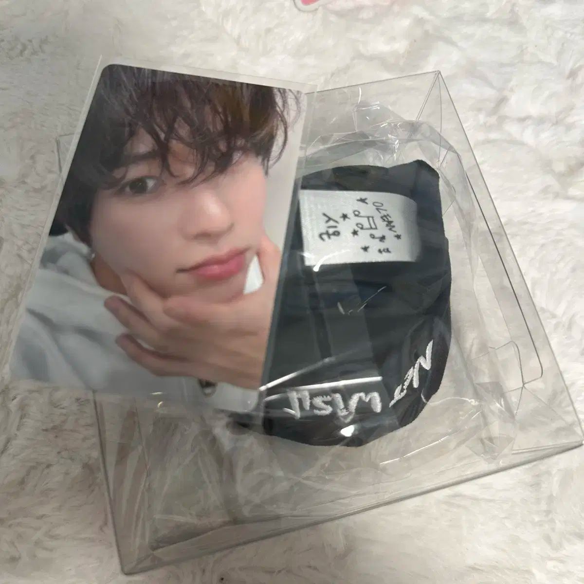 NCT(エヌシーティー) WIND AND WISH シオン 1 周年 帽子 ハット キャップ キーリング