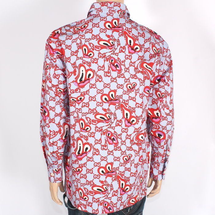 GUCCI パイソン柄　Tシャツ GUCCI プリント コットンジャージー Tシャツ ・ブラック | GUCCI公式