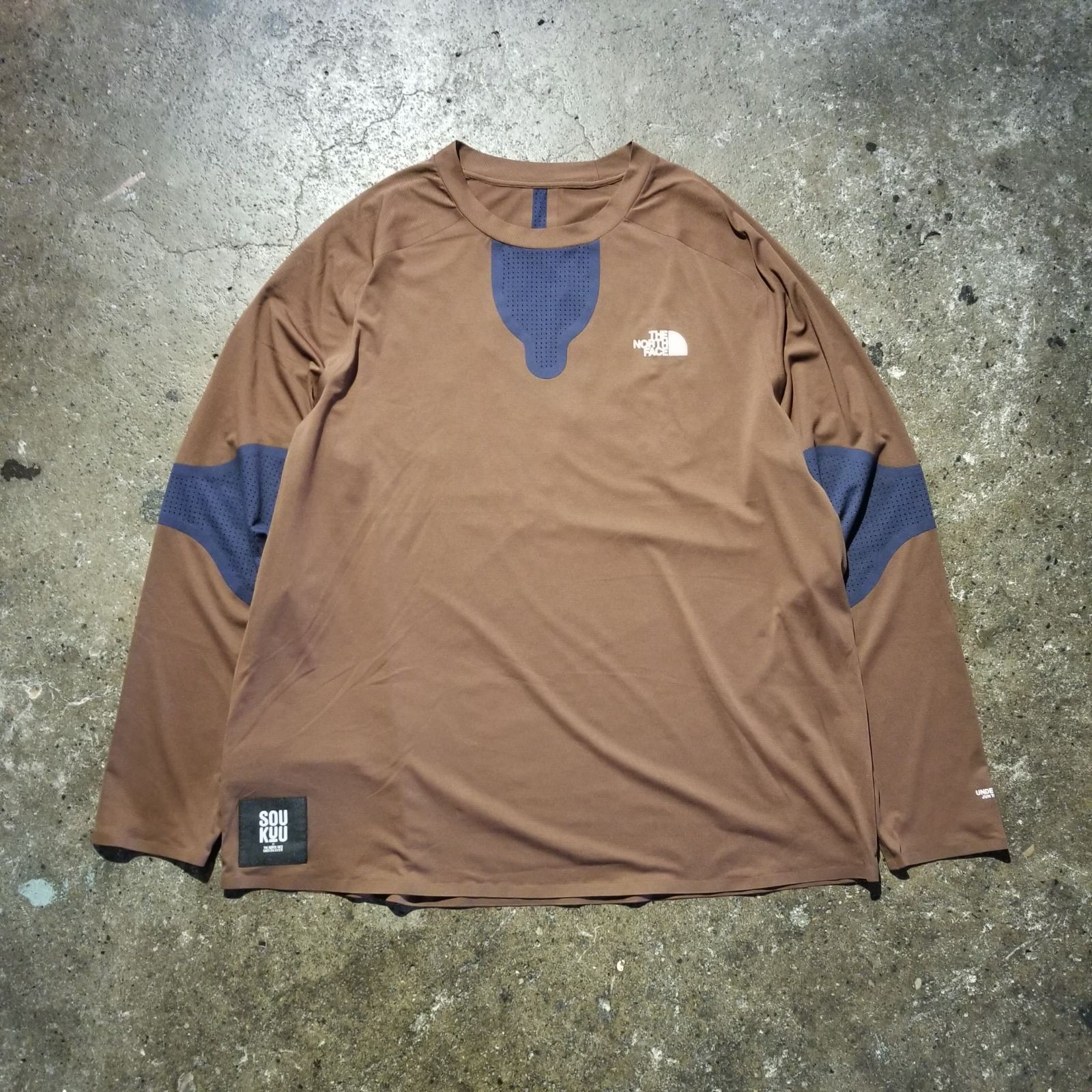 UNDERCOVER × THE NORTH FACE 25ss SOUKUU Hike Performed L|S Top XL アンダーカバー ザノースフェイス 蒼空 ハイクパフォームドロングスリーブトップ NT02506UC
