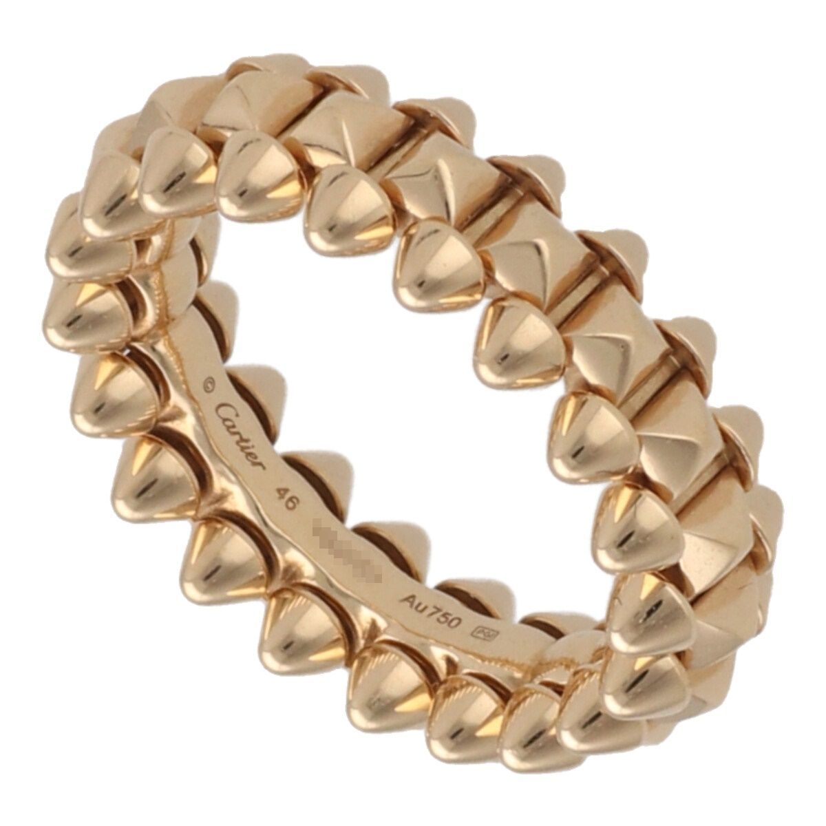 Cartier リング 中古】 Cartier カルティエ クラッシュ ドゥ カルティエ リング SM 46