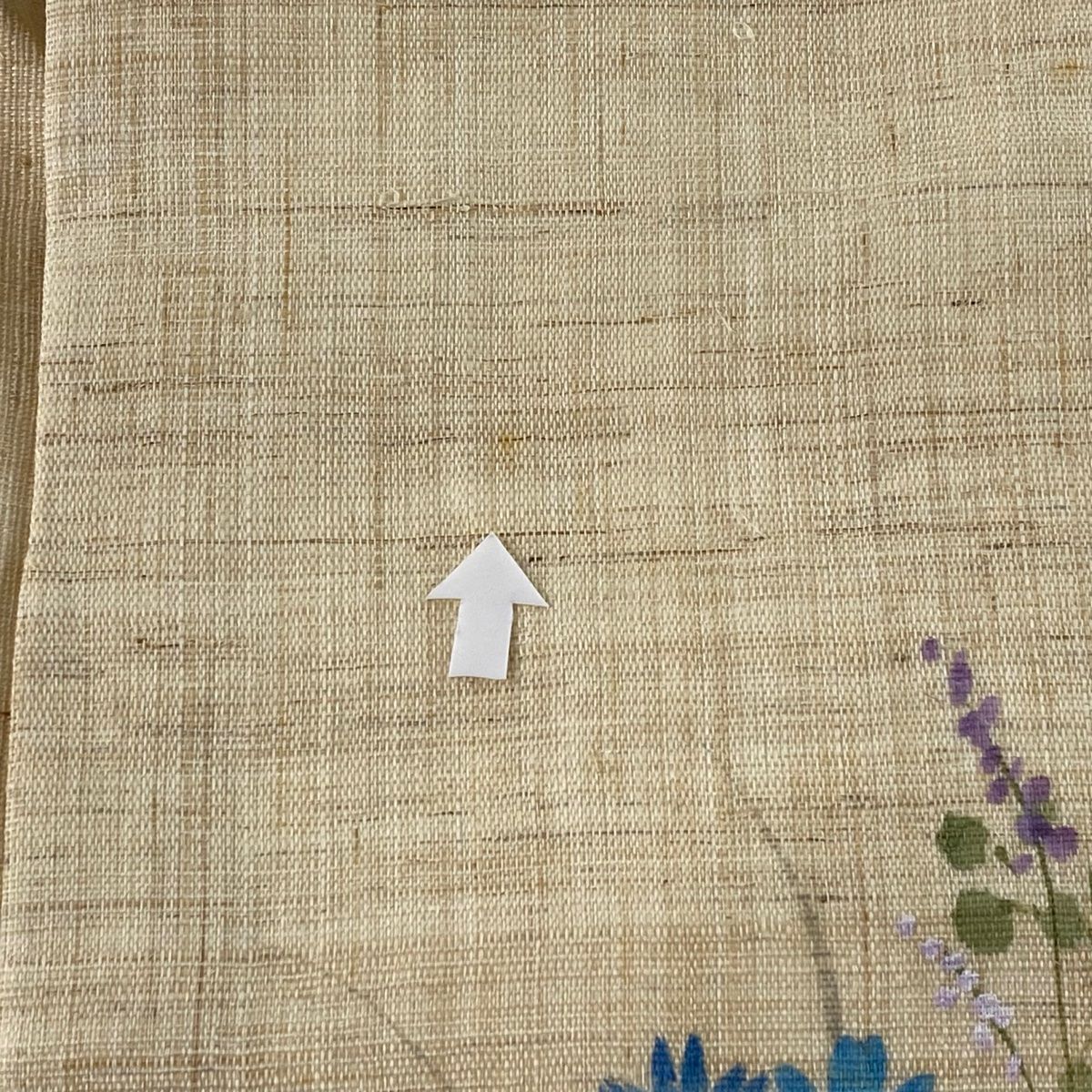 名古屋帯 美品 秀品 落款 色紙 草花 縮緬 サーモンピンク 正絹