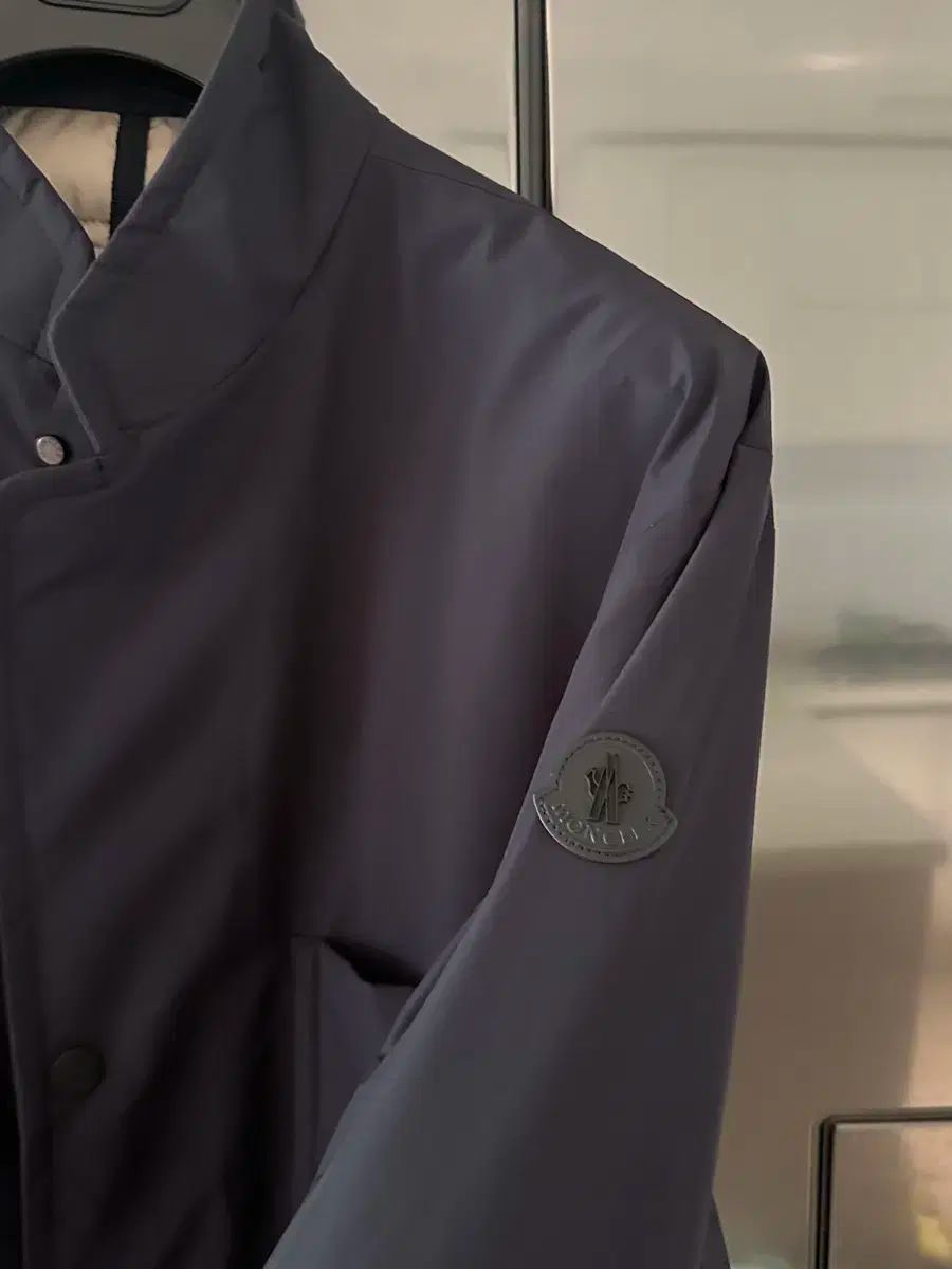 5 MONCLER モンクレール 25ss monges ダウン シャツ ジャケット ネイビー