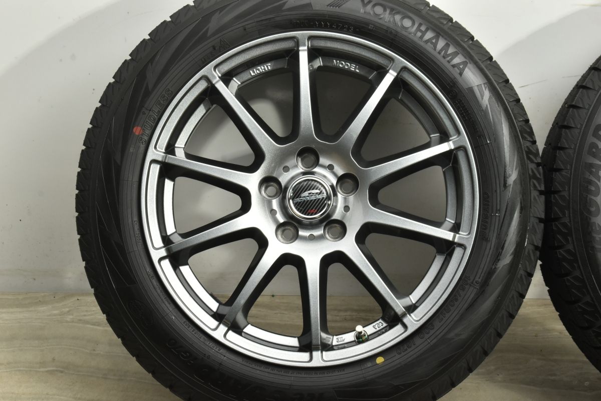 超バリ溝 製 シュナイダー 17in 7J 38 PCD114.3 ヨコハマ アイスガード iG70 195 60R17 60系 プリウス 現行 FFCRYSTALESIA_COM