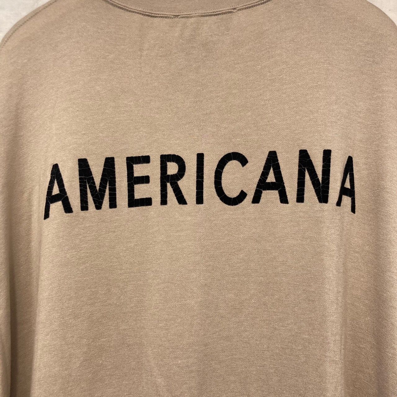 タグ付き新品】Americana サイドジップスエットワンピース-