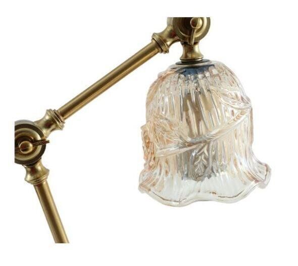 機械鉄芸アロマランプ融蝋灯誕生日プレゼント寝室ベッドヘッドライトアメリカンレトロロマンチック装飾スタンド