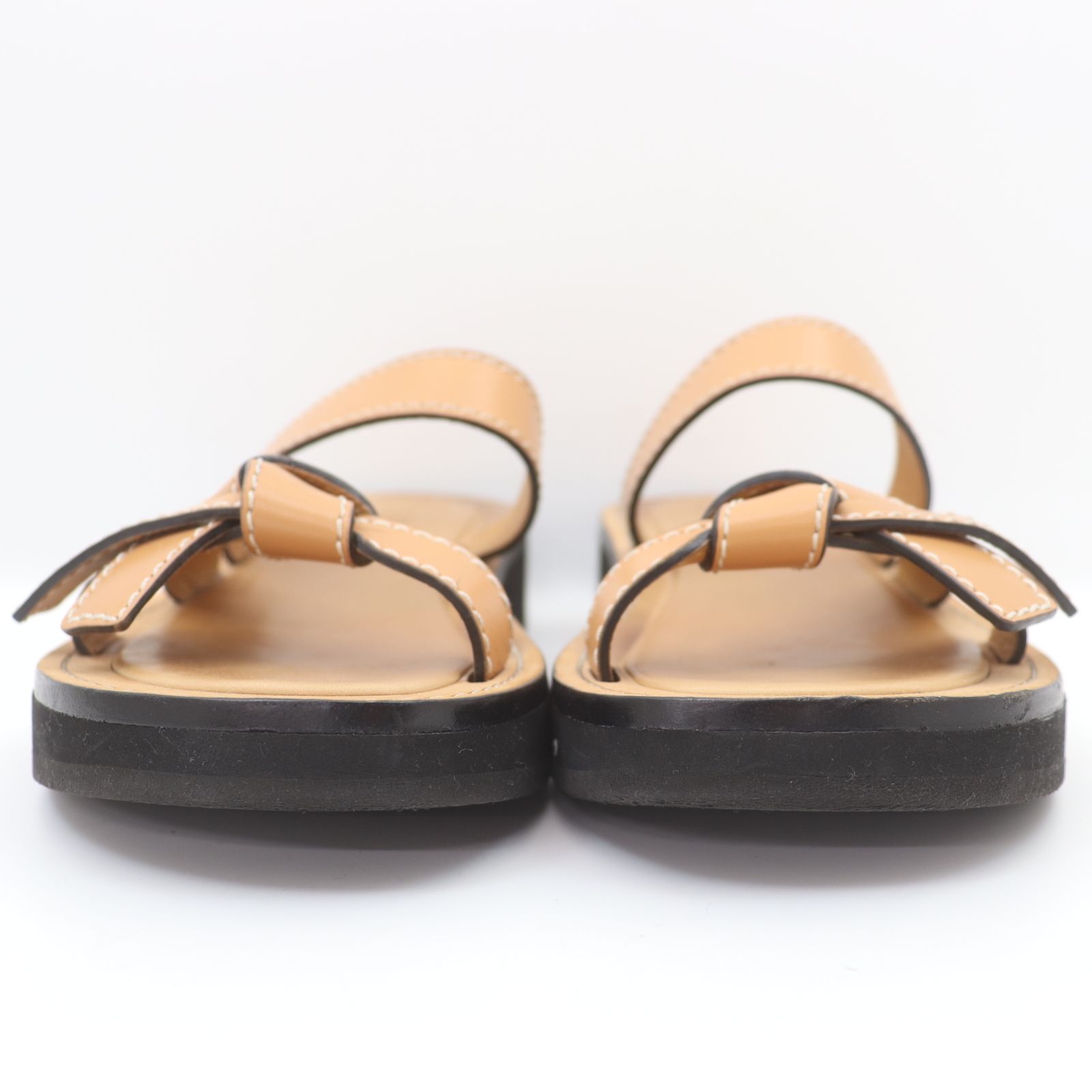 ITFGIU7D748M ロエベ ゲート フラット サンダル サイズ36 - メルカリ 