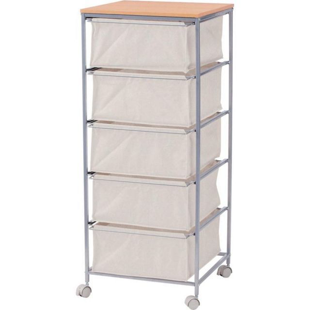 東谷 Azumaya キャンバスチェスト５段 MIP-279 新生活 おしゃれ 模様替え 映え