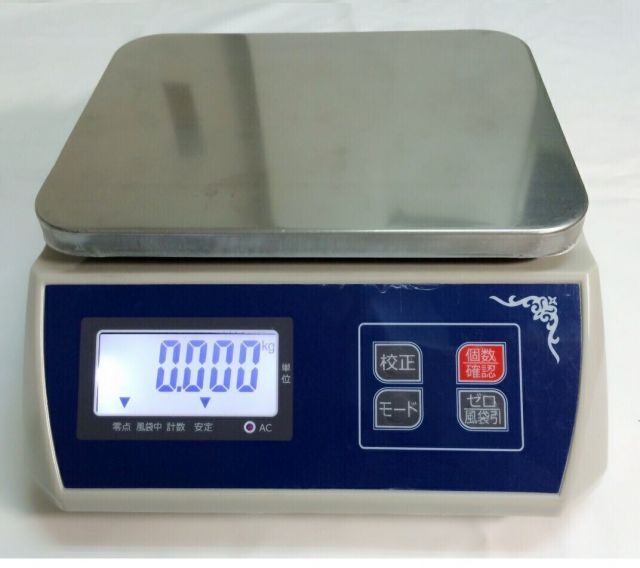 防塵デジタル皿はかり30kg|5ｇ バッテリー内蔵充電式 液晶大画面表示 ステンレス皿仕様 皿はかり おすすめデジタルスケール はかり 計量器 台はかり 上皿秤 デジタル 荷物 量り 計り 電子はかり