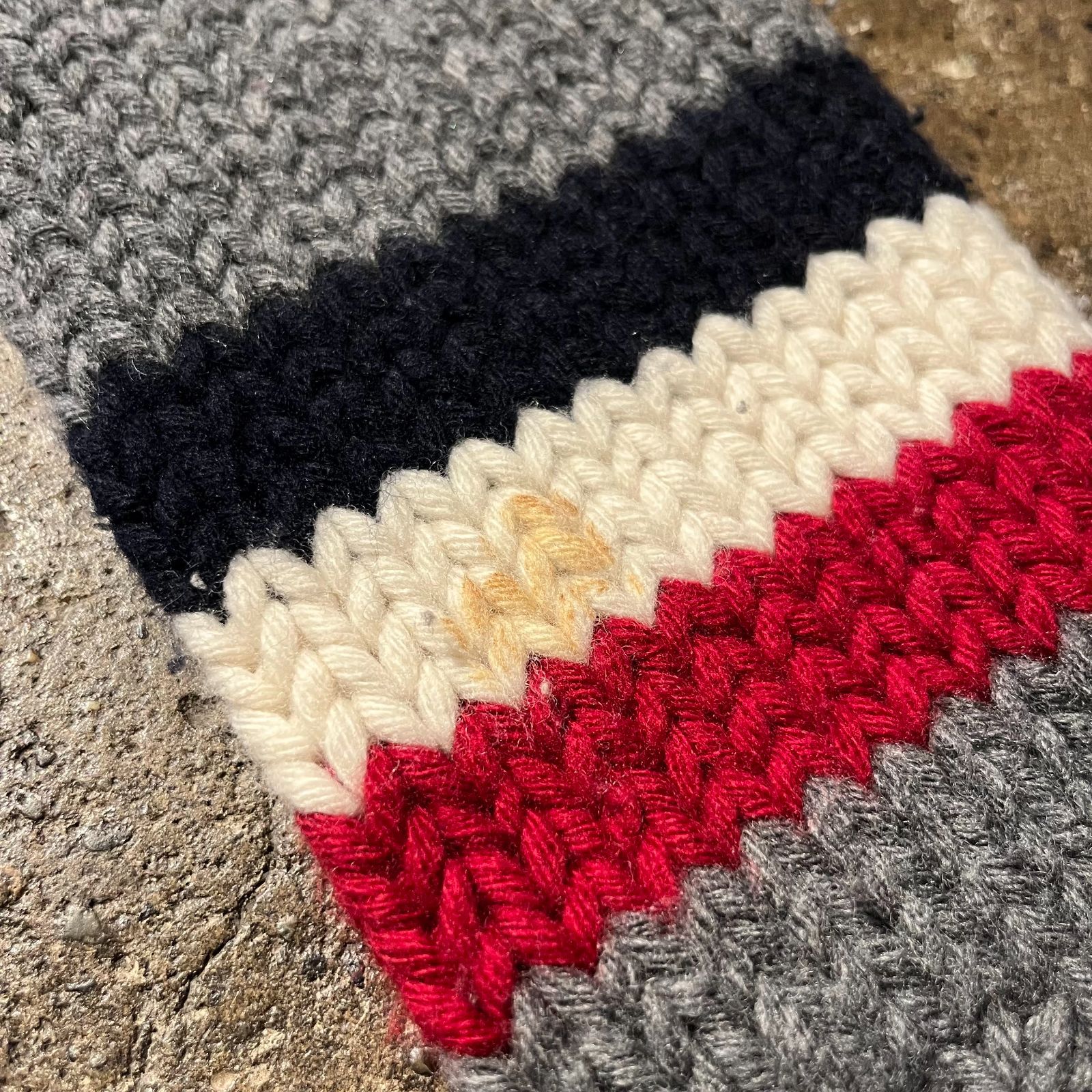 MONCLER MAGLIONE TRICOT GIRCOLLO モンクレール トリコロール