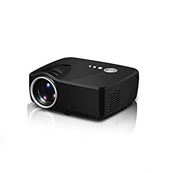 【中古】LCDプロジェクター1800ルーメン800X480サポート1920x1080PムービーゲームビデオLEDプロジェクターホームシネマ用ミニビーマーデュアルHDMI [並行