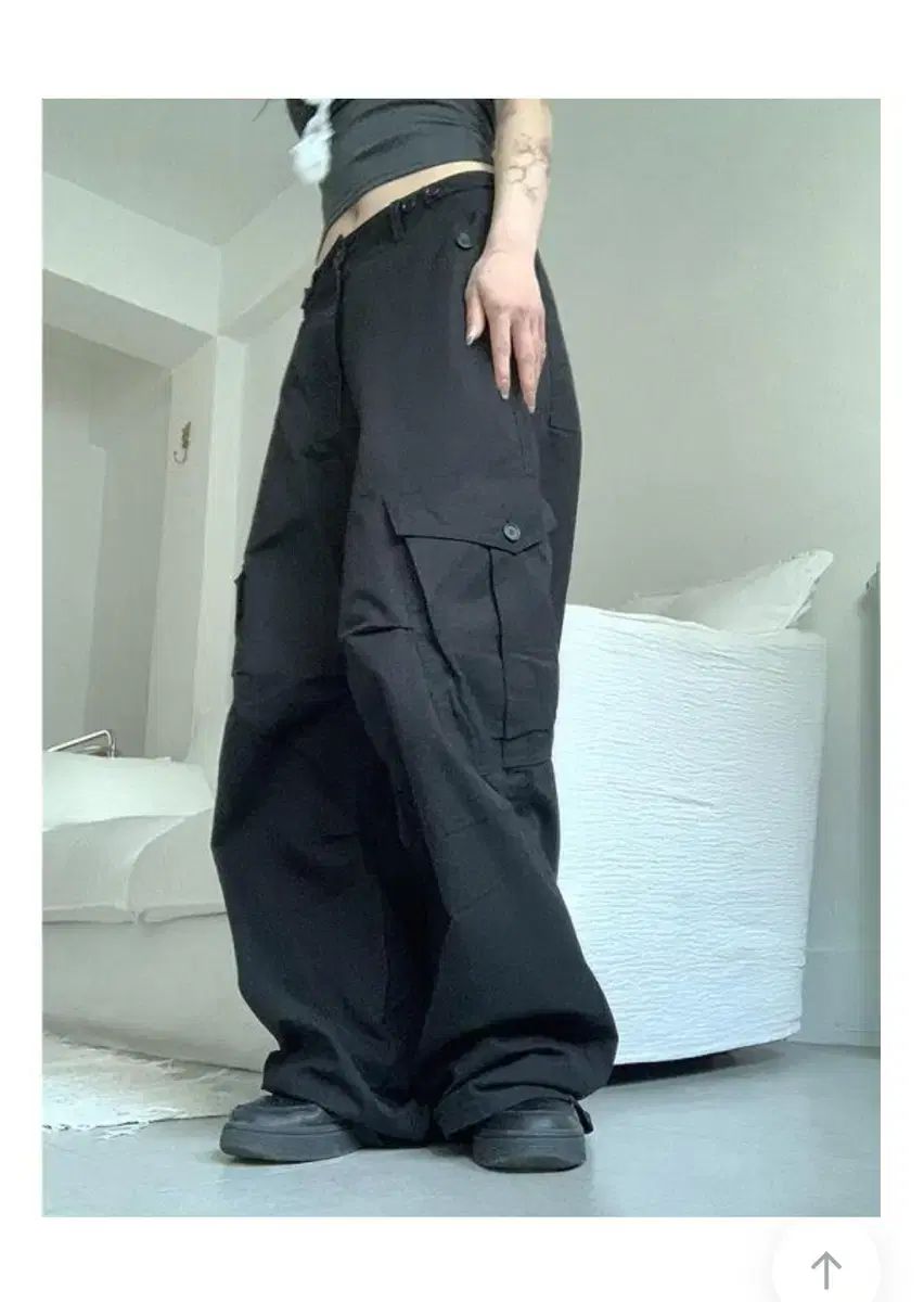 ootj カーゴパンツ 黒