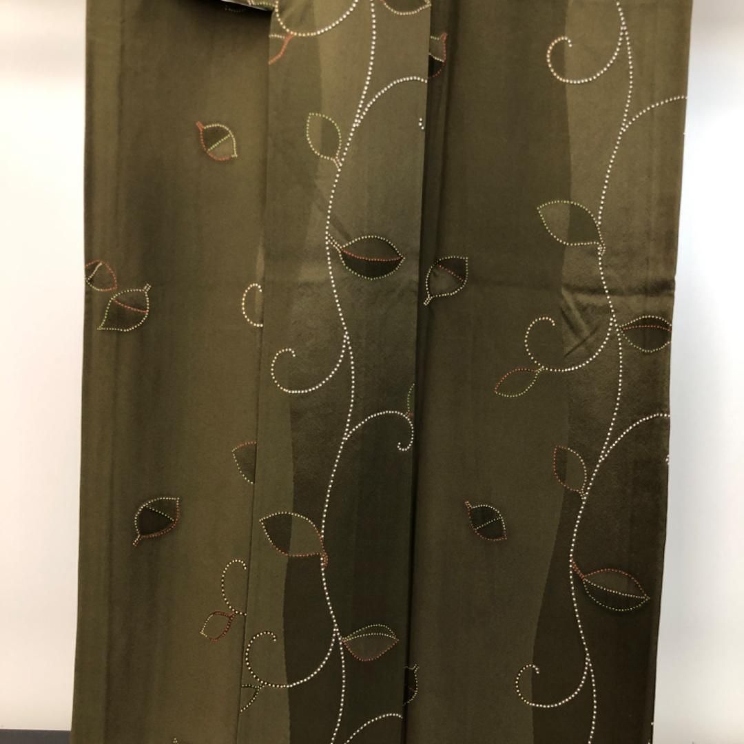 小紋 縦柄唐草模様