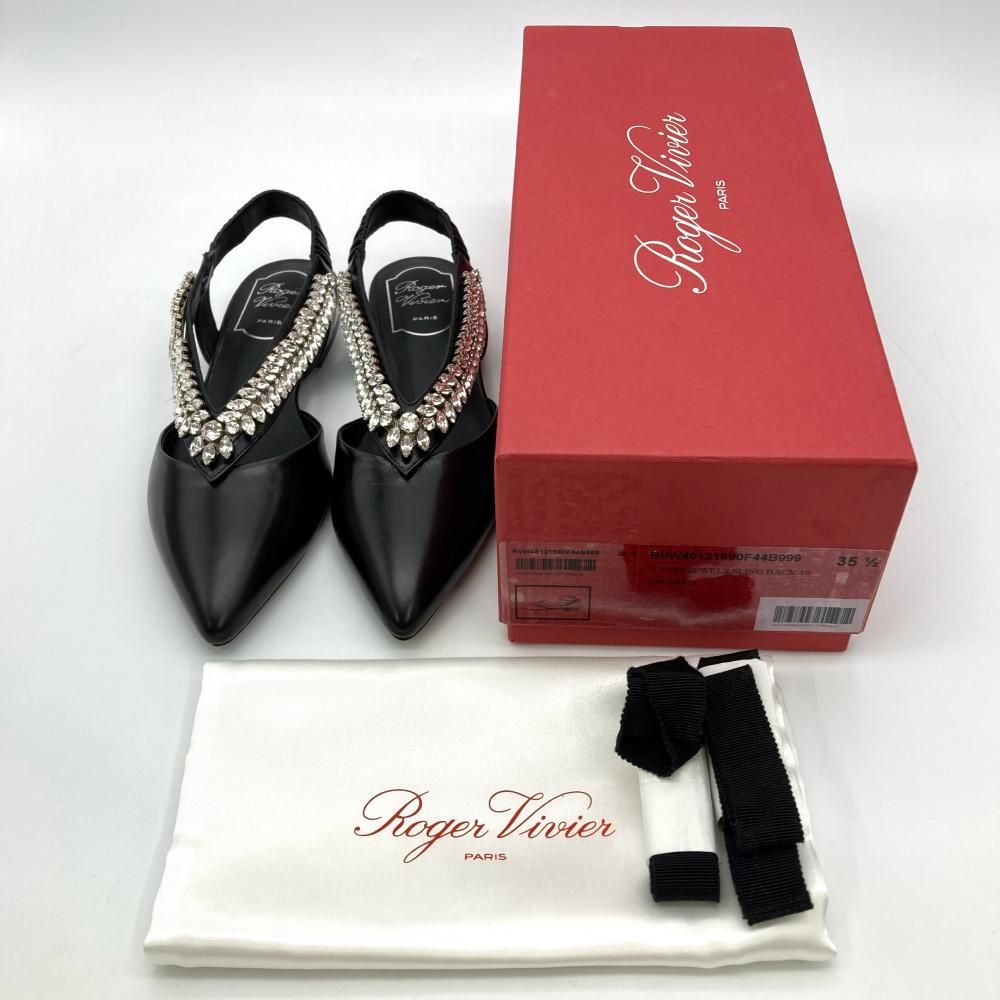 ロジェヴィヴィエ　35 ブラック　スワロフスキー 楽天市場】ロジェ・ヴィヴィエ Roger Vivier（靴）の通販