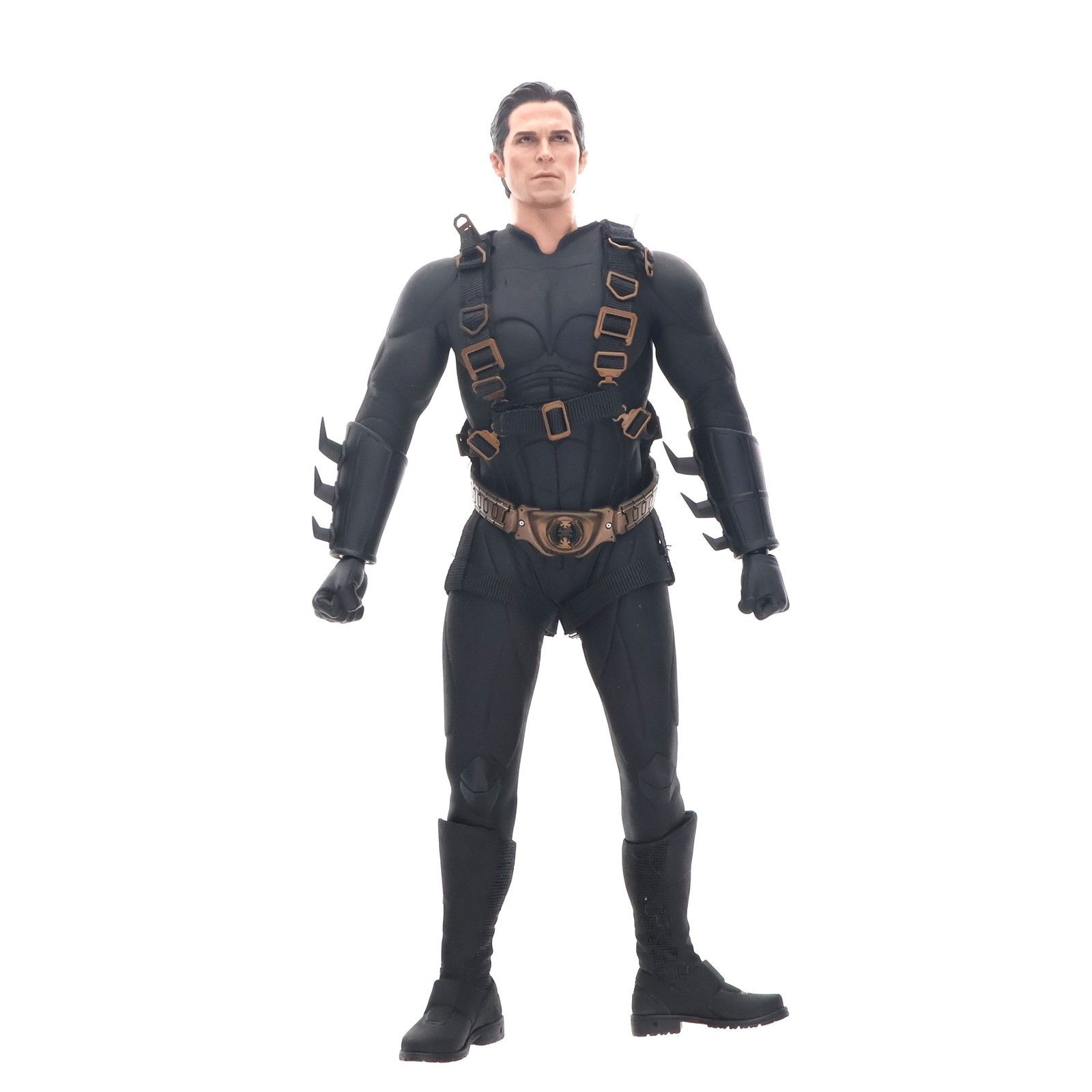 master-piece - トイサピエンス限定 ムービー・マスターピース バットマン/ブルース・ウェイン(バットスーツ・ビギンズ版) バットマン ビギンズ 1/6 可動フィギュア(MM#155) ホットトイズ Amazon.co.jp: 【ムービー・マスターピース】HOT TOYS ホット